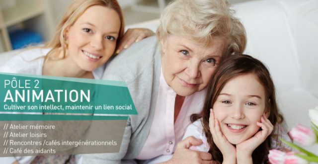 Pôle animation : Cultiver son intellect, maintenir un lien social